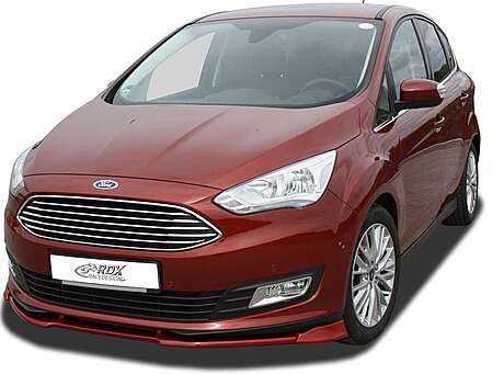 RDX RDFAVX30735 Front Spoiler VARIO-X for FORD C-Max Typ DXA 2015+ / Grand C-Max Typ DXA 2015+ Front Lip Splitter