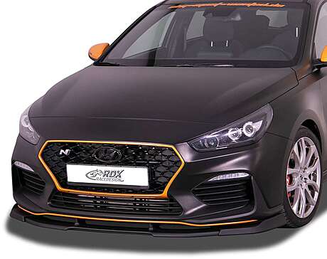 RDX RDFAVX30911 Front Spoiler VARIO-X for HYUNDAI i30 N 2018+ Front Lip Splitter
