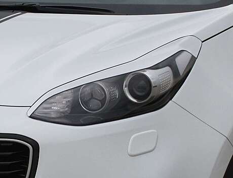 RDX RDSB172 Headlight covers for KIA Sportage QL / QLE (2015+) Light Brows