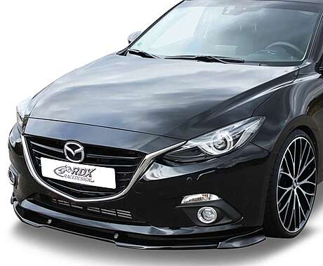 RDX RDFAVX30315 Front Spoiler VARIO-X for MAZDA 3 (BM) Front Lip Splitter