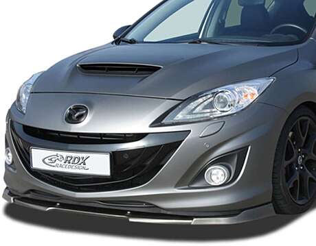 RDX RDFAVX30656 Front Spoiler VARIO-X for MAZDA 3 MPS (BL) 2009-2012 Front Lip Splitter