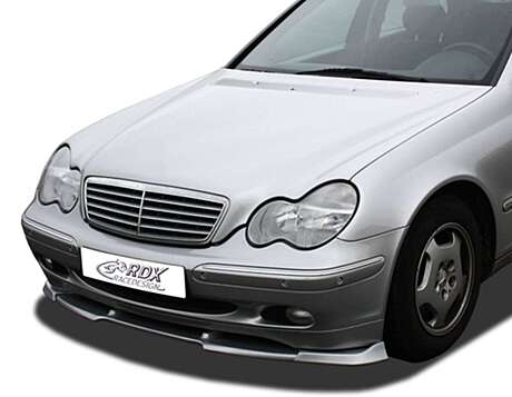RDX RDFAVX30330 Front Spoiler VARIO-X for MERCEDES C-class W203 -03/2004 (Fit for Classic/Elegance) Front Lip Splitter