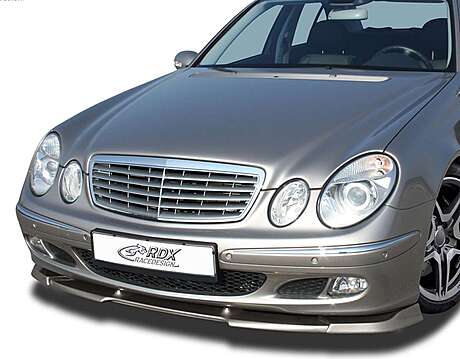 RDX RDFAVX30362 Front Spoiler VARIO-X for MERCEDES E-class W211 -2006 Classic/Elegance Front Lip Splitter