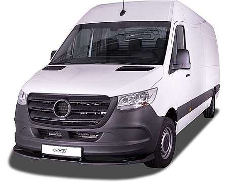 RDX RDFAVX30186 Front Spoiler VARIO-X for MERCEDES Sprinter (906/907/910 / 2018+) Front Lip Splitter