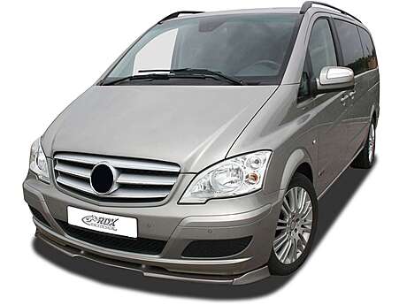 RDX RDFAVX30380 Front Spoiler VARIO-X for MERCEDES Viano W639 / V639 (2010+) Front Lip Splitter