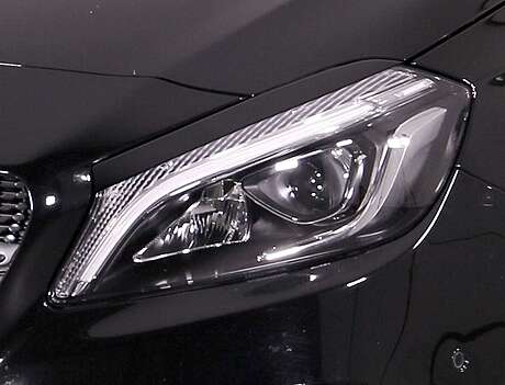RDX RDSB167 Headlight Covers for MERCEDES A-Class W 176 245G (2012+) Light Brows