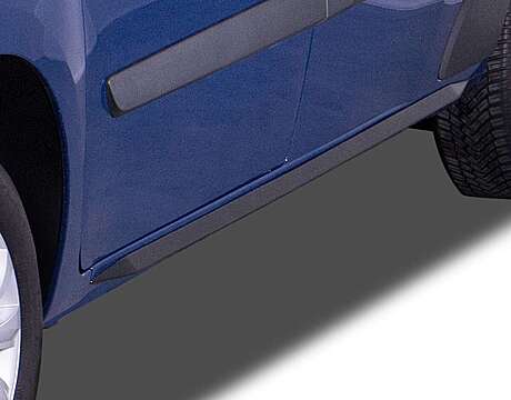 RDX RDSL500139 Side Skirts for MERCEDES Citan Extralong (W415 / X / -2021) "Slim"