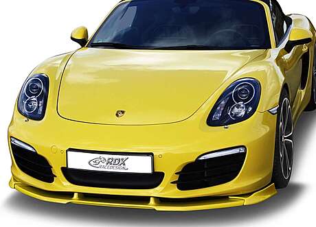RDX RDFAVX30696 Front Spoiler VARIO-X for PORSCHE Boxster (981) 2012+ Front Lip Splitter