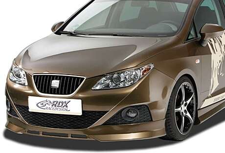 RDX RDFA096 Front Spoiler for SEAT Ibiza 6J, 6J SC & 6J ST -03/2012 (not FR, Cupra, Bocanegra)