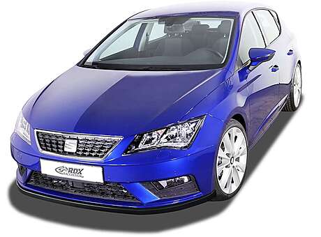 RDX RDFA103 Front Spoiler for SEAT Leon 5F 2017+ (incl. SC, ST) Front Lip Splitter