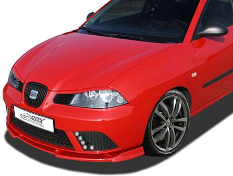 RDX RDFAVX30025 Front Spoiler VARIO-X for SEAT Ibiza 6L FR / Facelift 2006+ (not Cupra) Front Lip Splitter
