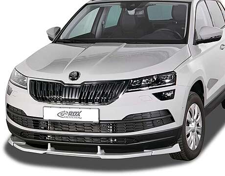 RDX RDFAVX30865 Front Spoiler VARIO-X for SKODA Karoq (NU) 2017+ Front Lip Splitter