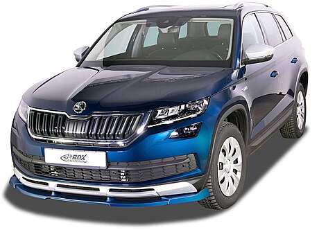 RDX RDFAVX30866 Front Spoiler VARIO-X for SKODA Kodiaq Scout (NS) Front Lip Splitter