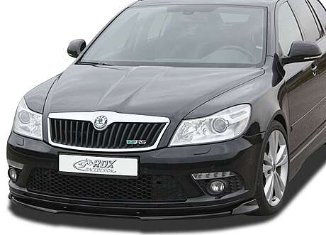 RDX RDFAVX30522 Front Spoiler VARIO-X for SKODA Octavia 2 RS Facelift Typ 1Z 2008+ Front Lip Splitter
