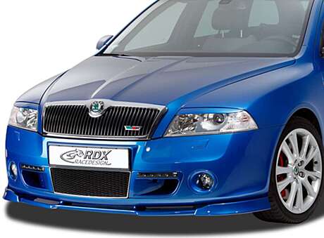 RDX RDFAVX30038 Front Spoiler VARIO-X for SKODA Octavia 2 RS Typ 1Z -2008 Front Lip Splitte