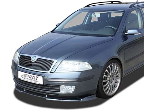 RDX RDFAVX30520 Front Spoiler VARIO-X for SKODA Octavia 2 Typ 1Z -2008 (not RS) Front Lip Splitter