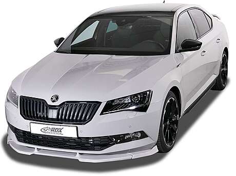 RDX RDFAVX30862 Front Spoiler VARIO-X for SKODA Superb 3 (3V) Front Lip Splitter