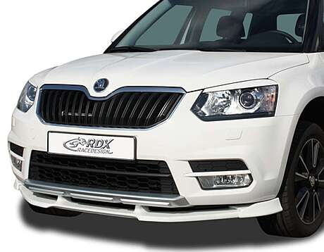RDX RDFAVX30680 Front Spoiler VARIO-X for SKODA Yeti 2014+ Front Lip Splitter