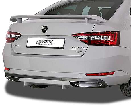 RDX RDHFU03-82 Rear Spoiler for SKODA Superb 3 (3V) Rear Wing