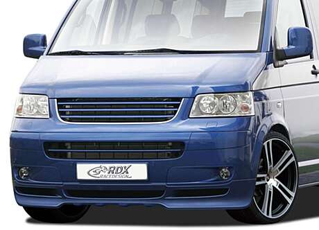 RDX RDFA008 Front Spoiler for VW T5 (-2009) Front Lip Splitter