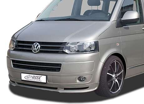 RDX RDFA010 Front Spoiler for VW T5 Facelift (2009+) Front Lip Splitter