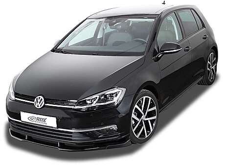 RDX RDFAVX30802 Front Spoiler VARIO-X for VW Golf 7 Facelift 2017+ Front Lip Splitter