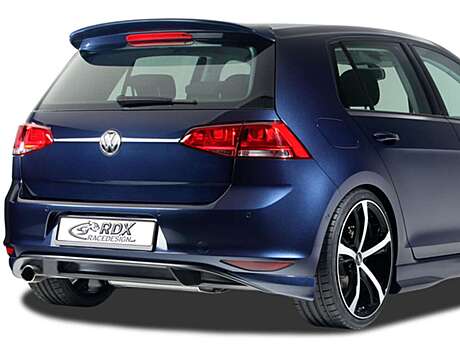  RDX RDHA017 Rear Bumper Extension for VW Golf 7 Center Part