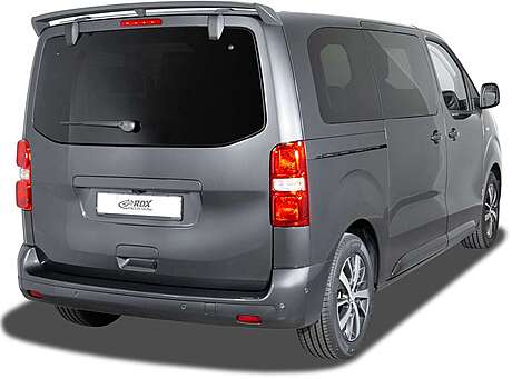 RDX RDDS208 Roof Spoiler for CITROEN Jumpy / Dispatch & SpaceTourer, FIAT Scudo & Ulyssee, OPEL / VAUXHALL Zafira & Vivaro, PEUGEOT Expert & Traveller, TOYOTA Proace & Proace Verso (V) Single Trunk Spoiler Rear Spoiler Wing
