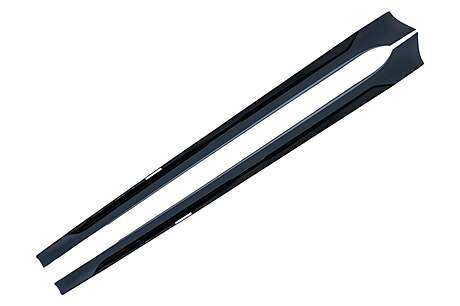 Side Skirts with Moldings Add On suitable for Audi A5 F5 Sportback Facelift (2020-Up) Racing Look