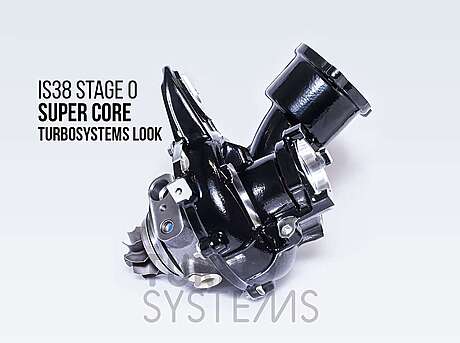 Turbosystems Upgrade Turbocharger Audi / Seat / Volkswagen 2.0 TFSI/TSI (IS38) Stage 0 Super Core Turbosystems Look IS38S0SCTS