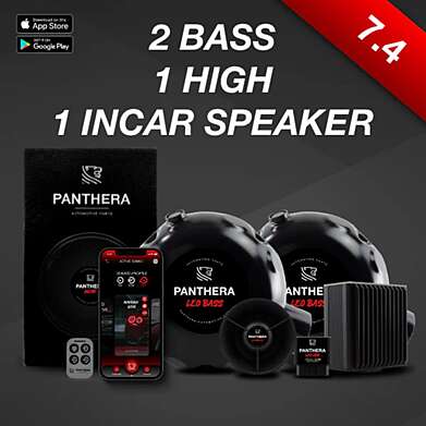 PANTHERA LEO ACTIVE SOUND 2 BASS ALTAVOCES + 1 ALTA ALTAVOZ + INCAR ALTAVOZ