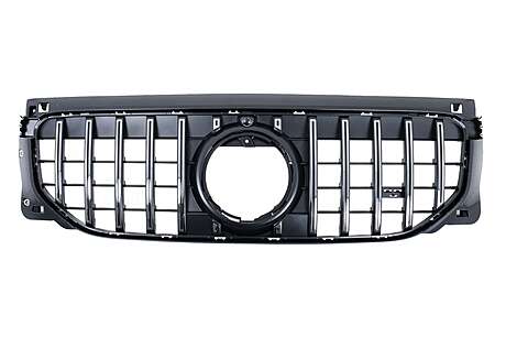 Front Grille suitable for Mercedes GLB-Class X247 Facelift Standard (07.2023-2026) GT-R Panamericana Design